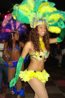 caribische danseressen